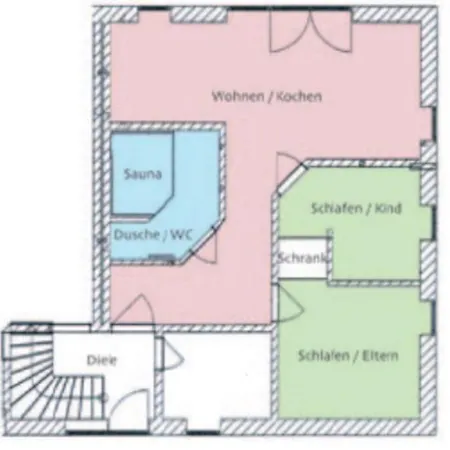 4 Sterne Hühnergott Mit Terrasse Und Sauna * Lobbe